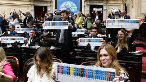 Los Andes | La Cámara de Diputados convirtió en ley el proyecto de Boleta Única de Papel (BUP) para cargos nacionales, un sistema que empezará a utilizarse en las elecciones legislativas del año que viene. Foto: fotografia.dgpd@hcdn.gob.ar / NA