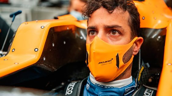 Daniel Ricciardo probó la butaca de McLaren