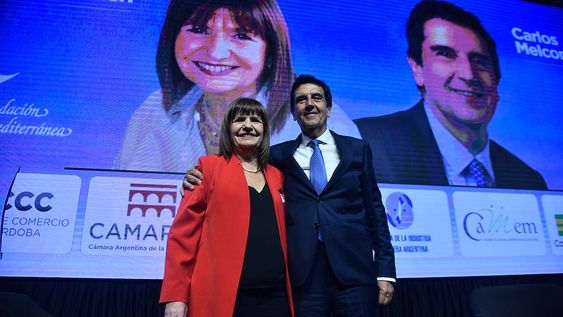 Patricia Bullrich presenta a Carlos Melconian como su referente en economía. / Foto: Pedro Castillo / La Voz