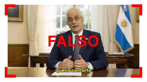 No, este video donde Jorge Taiana dice que dio de baja su candidatura a diputado no es real: está hecho con IA