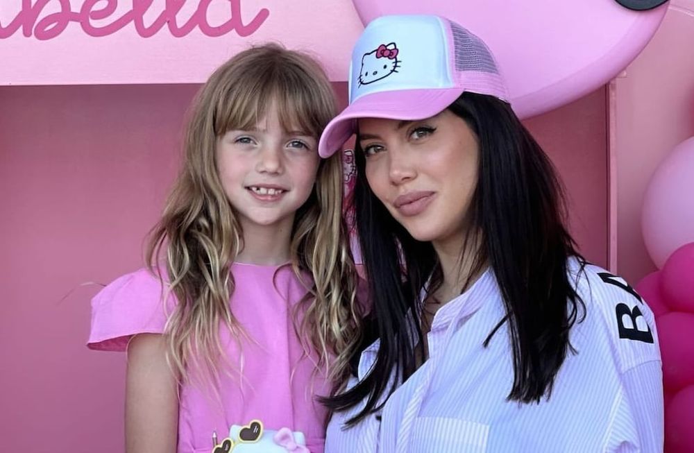 El increíble cumpleaños de Hello Kitty de Isabella, la hija de Wanda Nara y Mauro Icardi. Gentileza Instagram.
