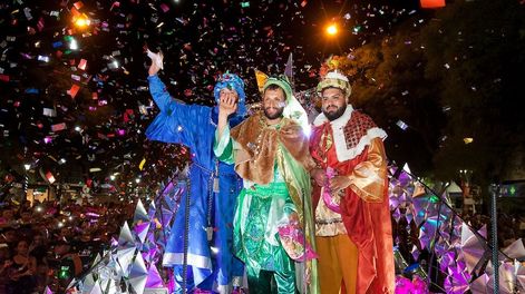 El Carrusel de los Reyes Magos deleitó a los chicos en San Rafael
