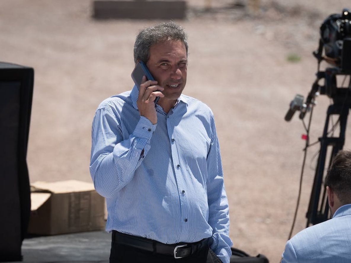 El BID otorgará U$S 40 millones para el Proviar II, en 5vaños / Martin Hinojosa, presidente del INV.Foto: Ignacio Blanco / Los Andes