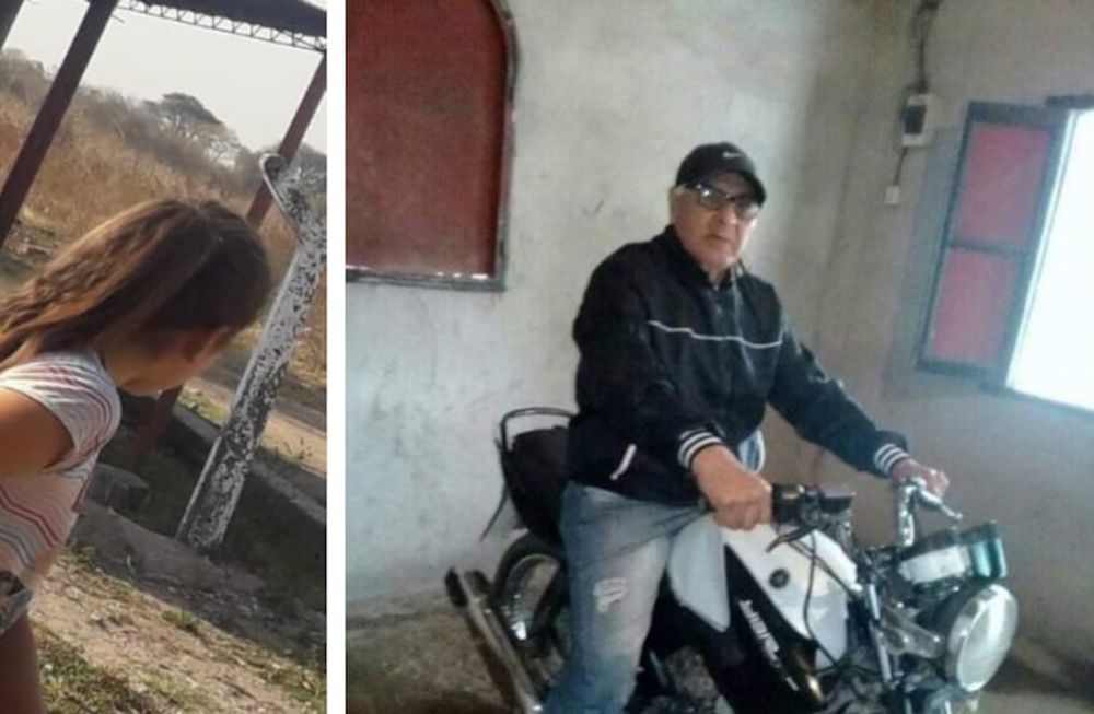 La nena de 12 años tuvo que esconderse en la casa de amigos para evitar el acoso del criminal de 71. Gentileza