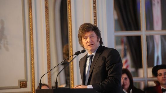 Javier Milei  - Foto Federico López Claro