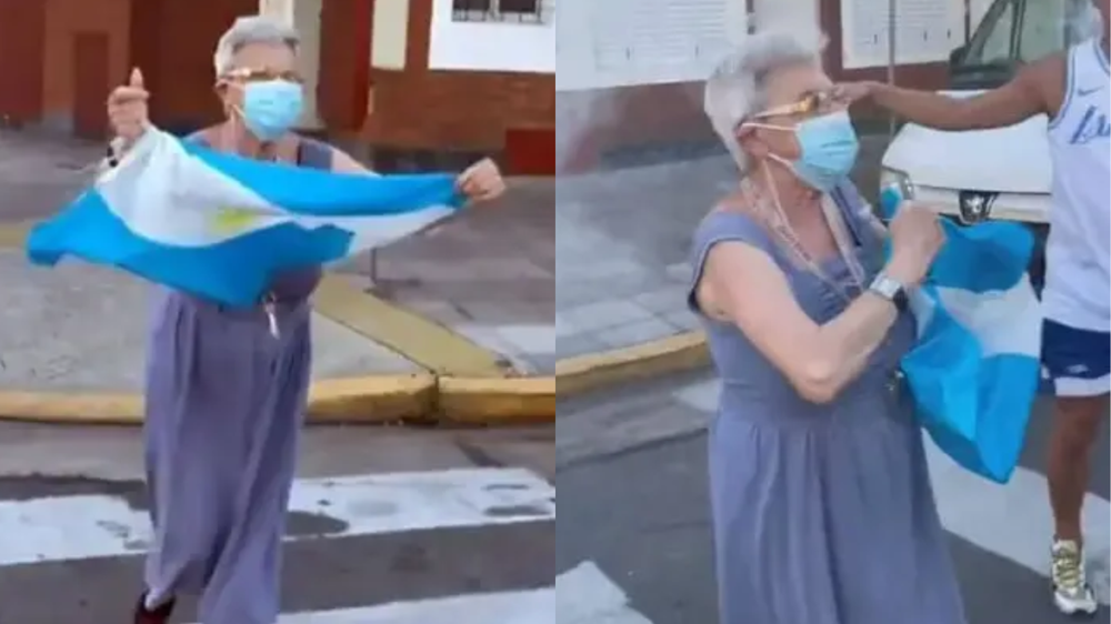 Falleció Cristina Mariscotti, la mujer que unió a los hinchas con el hit Abuela Lalala.
