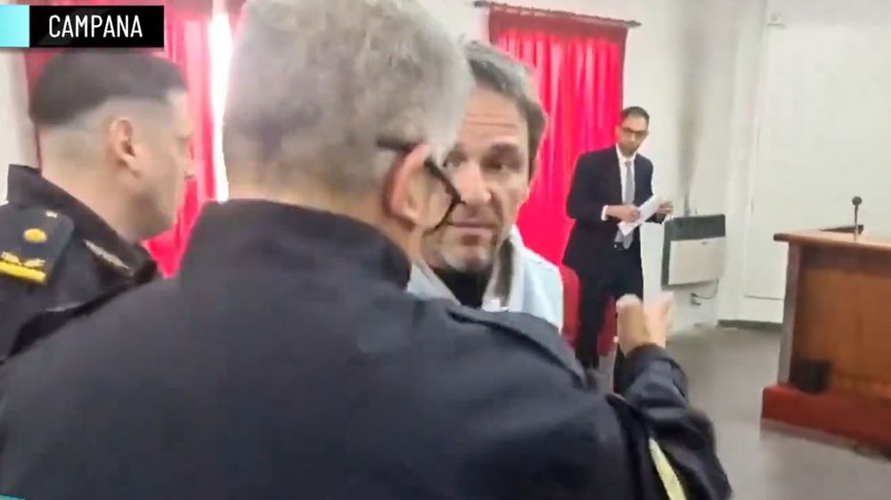 Así fue detenido a Claudio Contardi, expareja de Julieta Prandi.