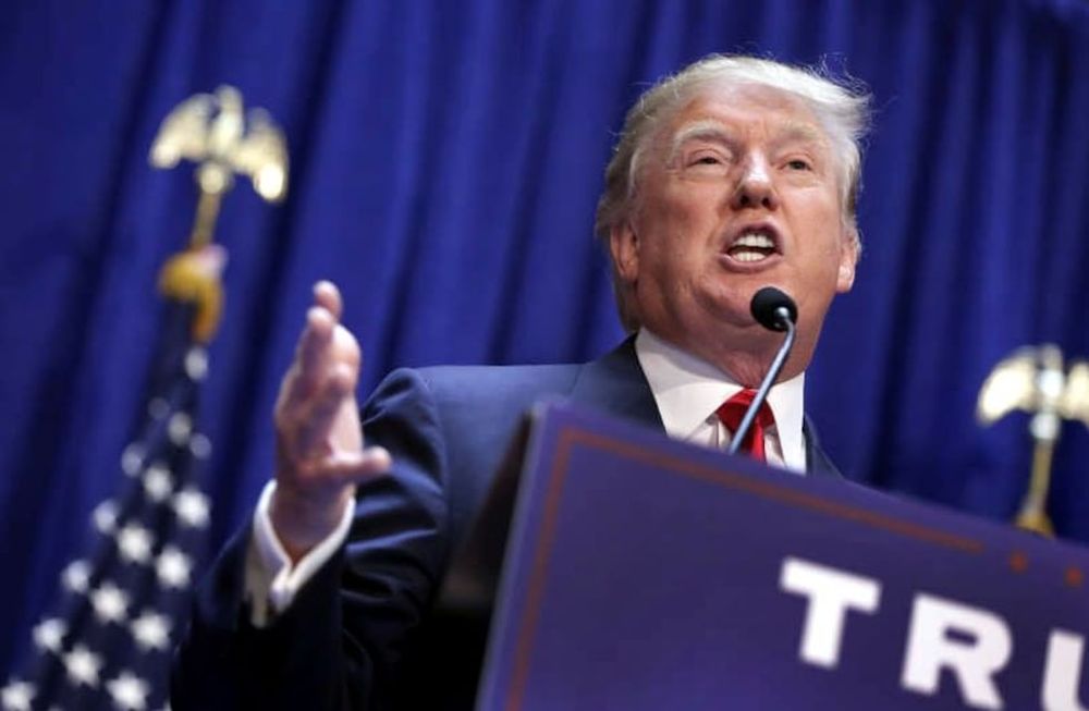 El excéntrico millonario Donald Trump, en la carrera presidencial
