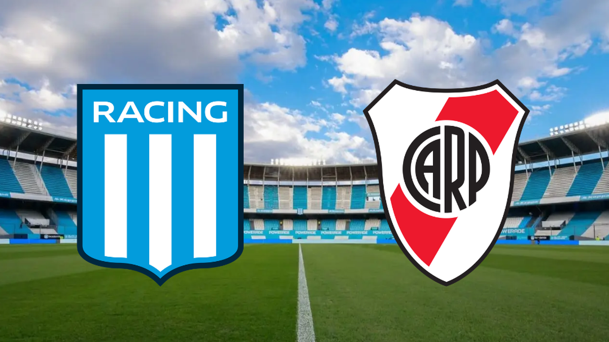Racing y River protagonizan un gran clásico de la Liga Profesional: a qué hora y por dónde verlo
