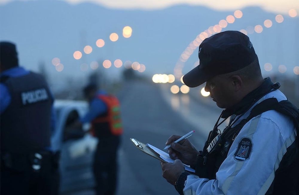 La policía vial reforzará los controles durante Semana Santa. / archivo Los Andes
