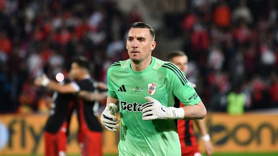 Fútbol. El golero de River Plate: Franco Armani