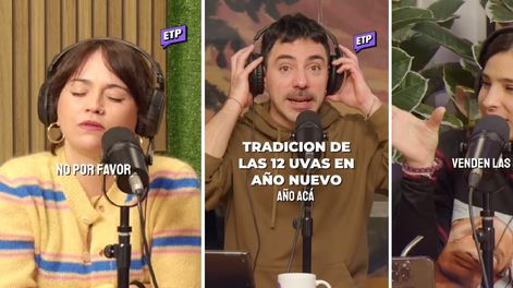 Dos jóvenes argentinos se volvieron virales al contar su fallido primer intento con las tradicionales doce uvas en la Nochevieja española.
