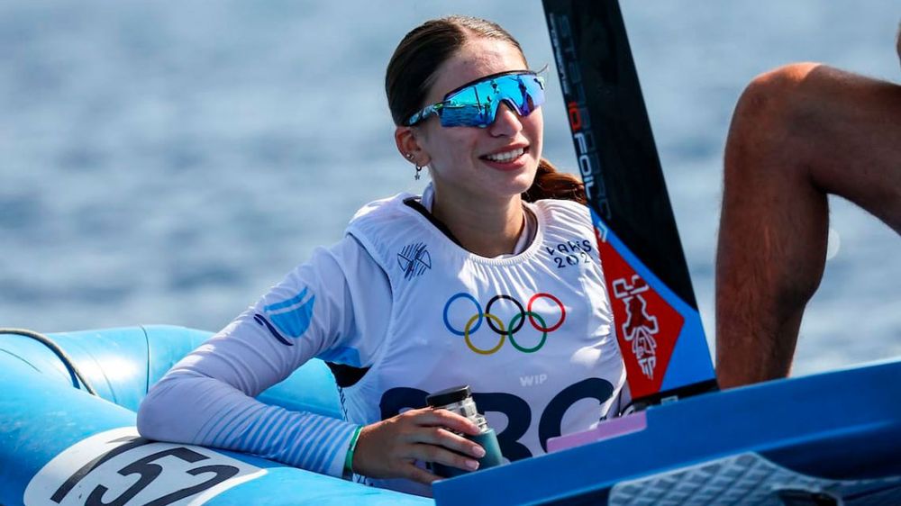 La velísta Chiara Ferretti que va por una medallas al Panamericano