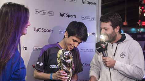 Un argentino subcampeón mundial