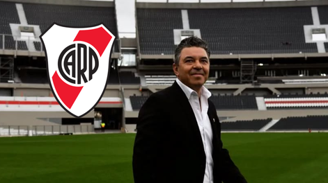 Marcelo Gallardo, DT de River.