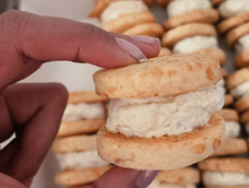 El alfajor de chipá es una gran opción para reuniones masivas. El alfajor de chipá es una gran opción para reuniones masivas.