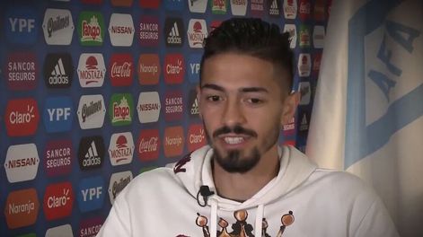 Lanzini y su lugar en el Mundial: Lo soñé, estoy muy contento y llego muy bien