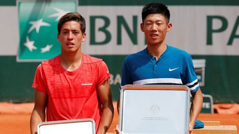 El argentino Báez no pudo festejar en Roland Garros