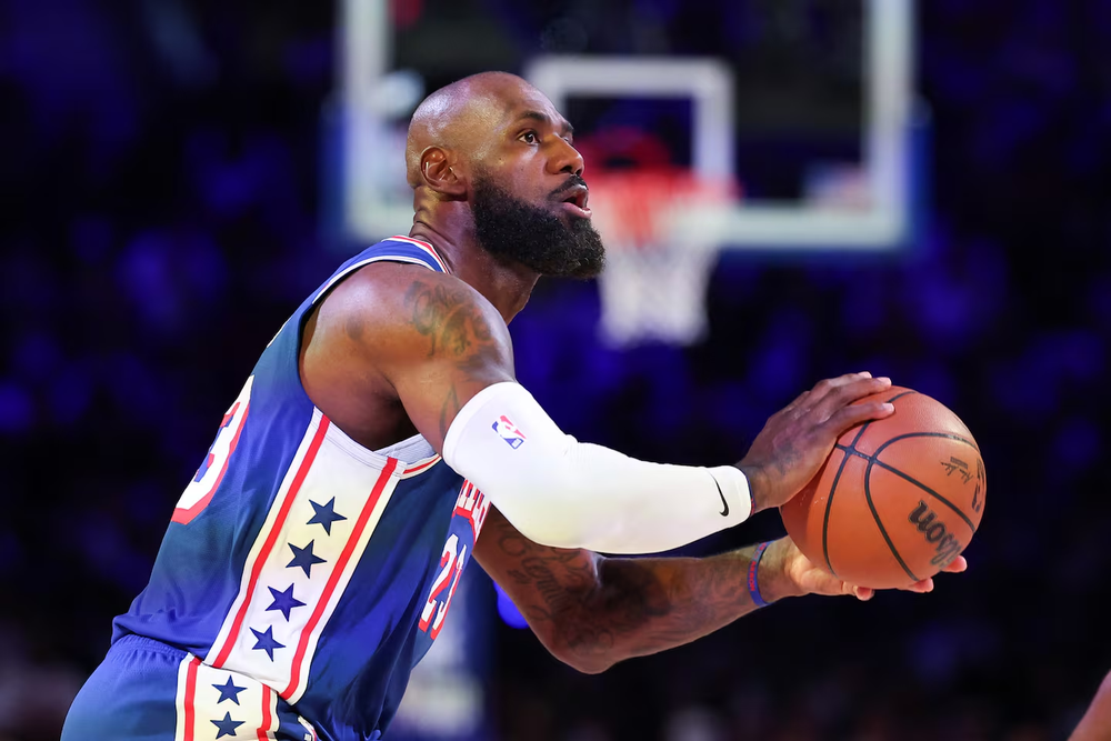 NBA: LeBron James firma la mayor remontada de su carrera con los Philadelphia 76ers