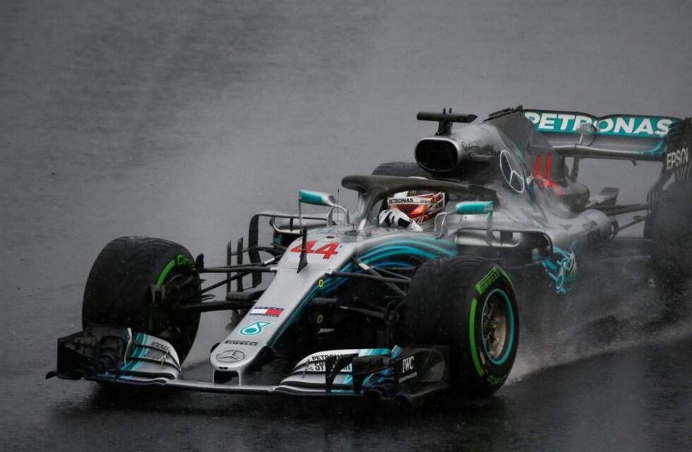 Fórmula 1: Hamilton y una excelente pole bajo la lluvia en Hungría