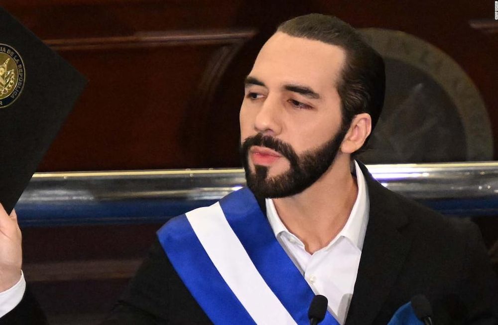Nayib Bukele, presidente de El Salvador.