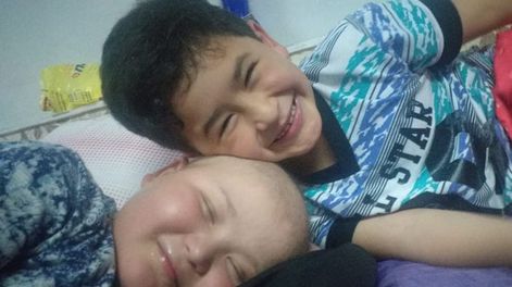 Los Andes | Un gladiador de tan solo 9 años: Joaquín tiene leucemia y necesita de la ayuda de todos para operarse. Foto: Gentileza.