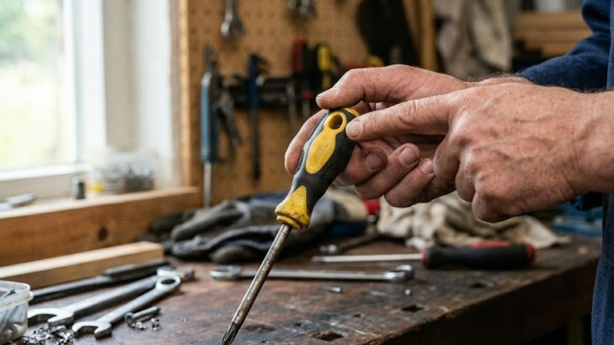 No es para colgar: cuál es el truco oculto del agujero del mango del destornillador