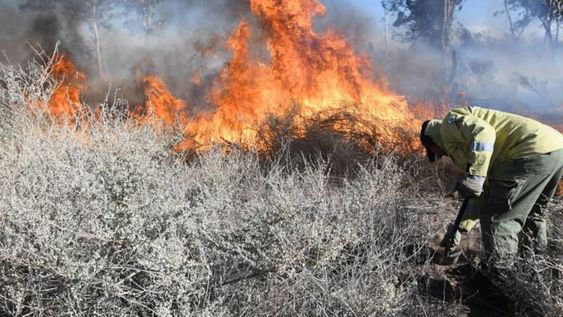 Mendoza está en peligro de riesgo extremo por probabilidad de incendios