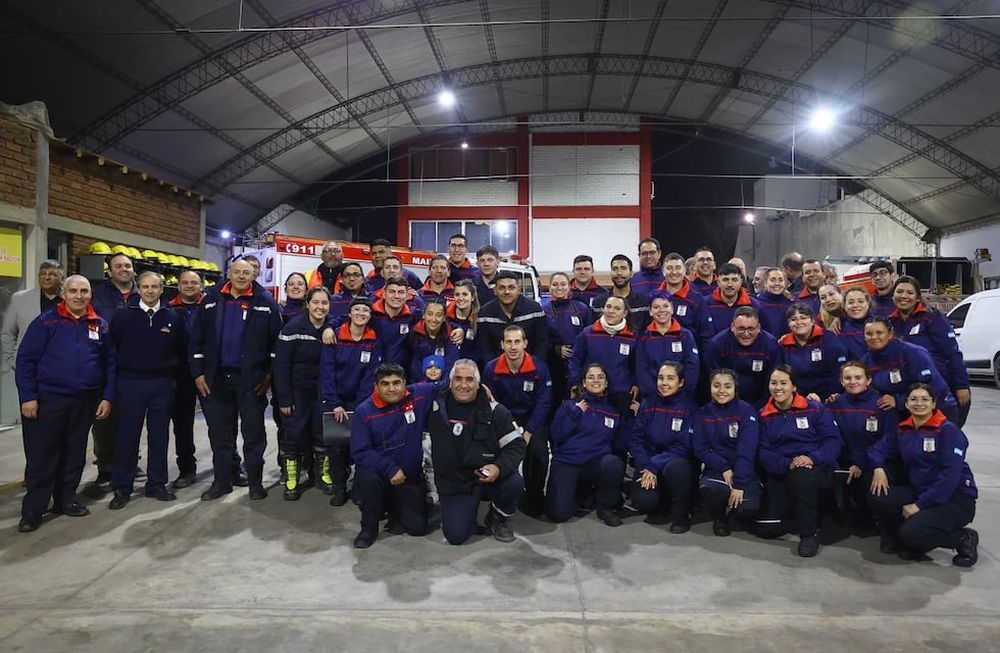 En Maipú los Bomberos Voluntarios son un orgullo