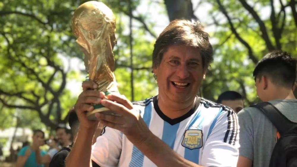 Roly Santacroce dijo que será la séptima vez que asiste a una Copa del Mundo.