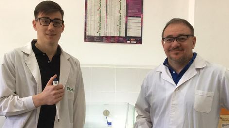 Los Andes | Un mendocino desarrolló la vacuna contra una bacteria mortal en niños de hasta 5 años y va al “mundial” de biotecnología. Foto: Gentileza BioSpi