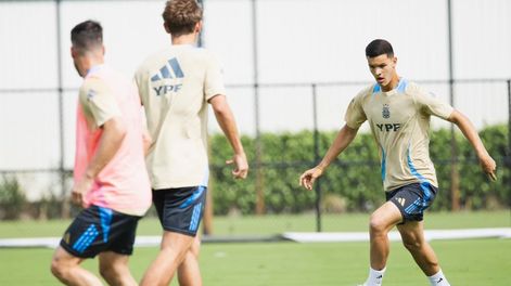 Los Andes | Carboni se lesionó, y quedó desafectado de la Selección Argentina. / Foto: AFA