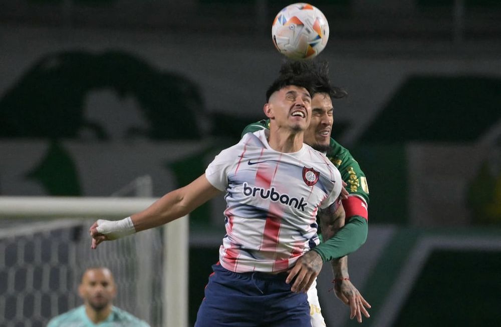 San Lorenzo jugó una verdadera batalla ante Palmeiras (Foto: Prensa Conmebol).