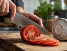 como afilar un cuchillo de cocina con un sencillo truco casero: paso a paso para recuperar el filo