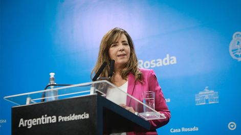 Los Andes | La portavoz presidencial habló en Casa Rosada.