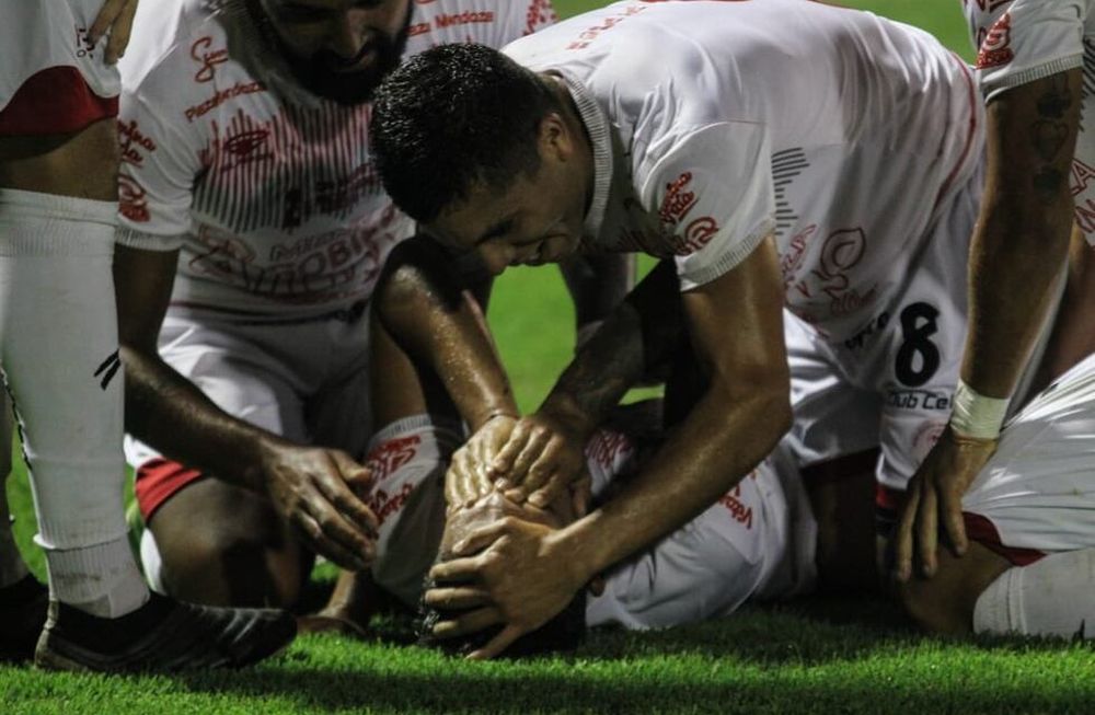 Histórico. Huracán Las Heras eliminó a Arsenal de Sarandí e hizo historia en la Copa Argentina. / Gentileza.