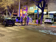 Accidente fatal en calle Colón y Perú, Ciudad de Mendoza.