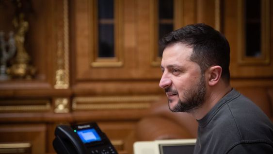 Volodímir Zelenski llamó a Javier Milei, le agradeció su postura en la guerra y lo invitó a Ucrania  - X