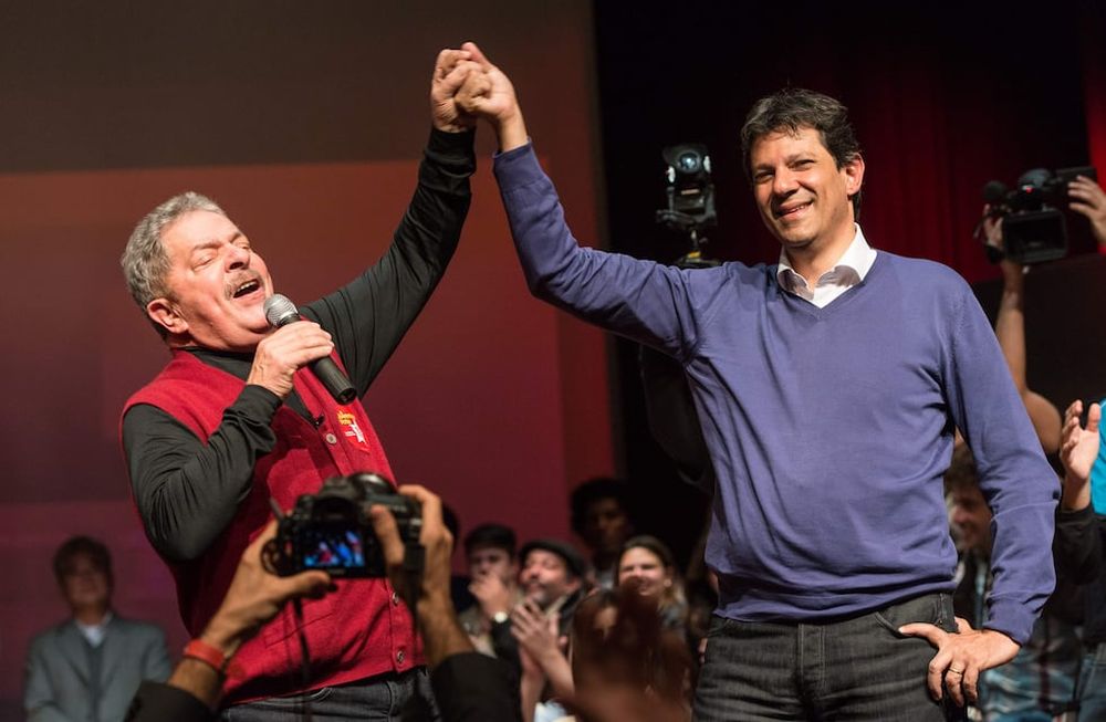 Lula asumió su proscripción y designó candidato a Haddad