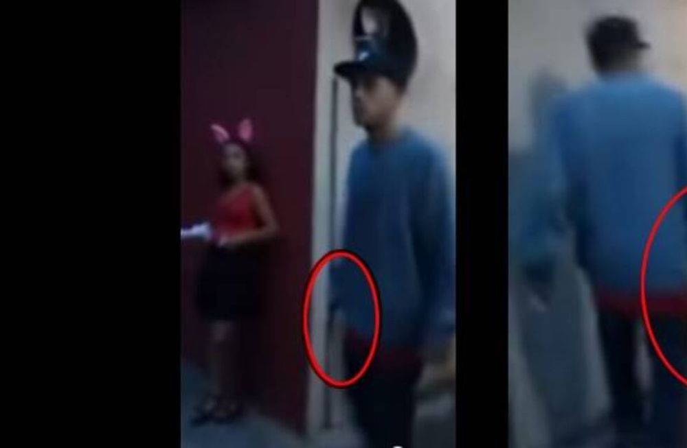 Terrible: filman a un Wachiturro armado en un hotel de San Luis