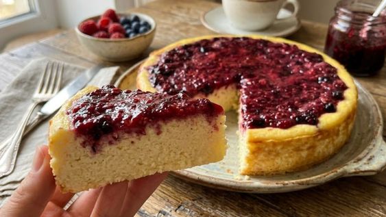 facil, rapida y sin gluten: la receta de la tarta de ricota que se hace en solo 4 pasos facil, rapida y sin gluten: la receta de la tarta de ricota que se hace en solo 4 pasos
