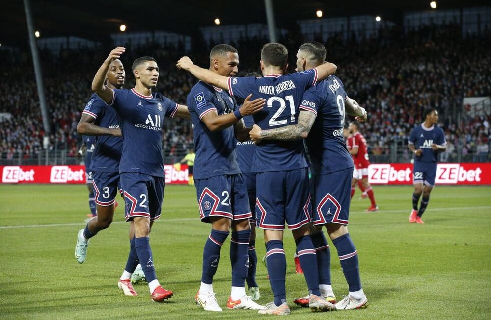 El PSG volvió a ganar, sin la presencia de Leo Messi y con un golazo de Angel Di María. (Prensa PSG).