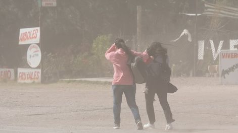 Se estima que el viento Foto: Ignacio Blanco / Los Andes