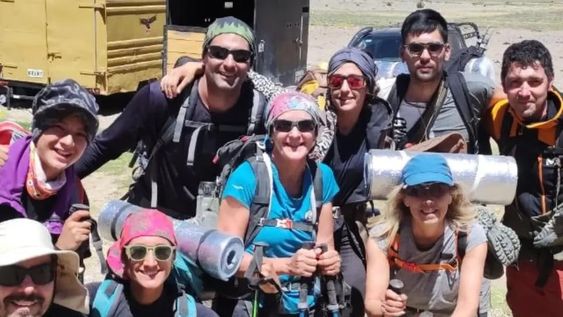 La inmensidad de la montaña unió a estos aventureros, que encontraron otro sentido a sus vidas en el Valle de las Lágrimas. | Foto: gentileza