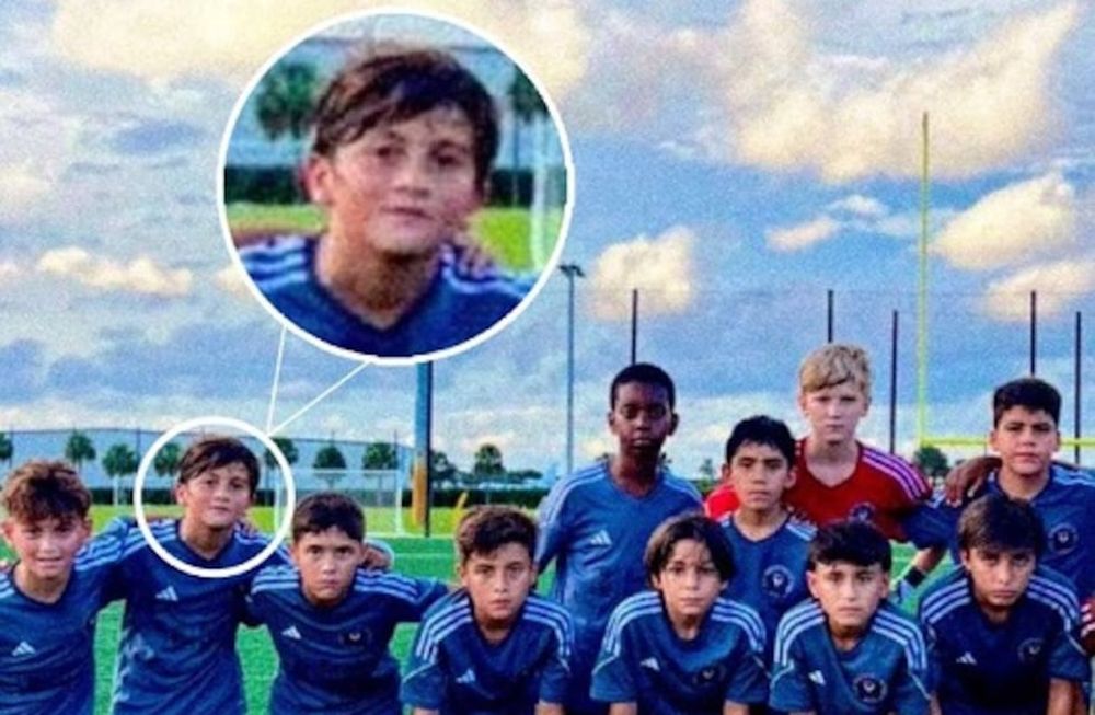 Thiago Messi, el hijo mayor del mejor jugador del planeta, sigue dado sus primeros pasos en el fútbol a la temprana edad de 10 años. / Gentileza.