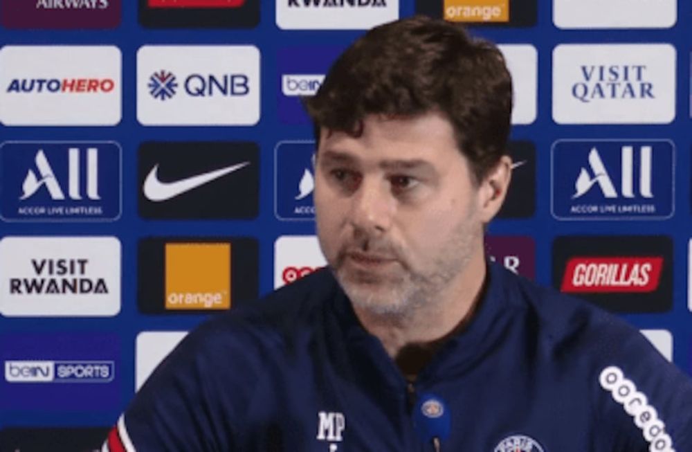 Pochettino explotó en PSG: ¿Si tanto saben de fútbol por qué no están sentados acá?. / Gentileza.