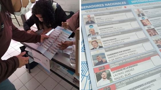 Con Boleta Única se dio la votación en las cárceles de Mendoza. Gentileza Penitenciaría de Mendoza.