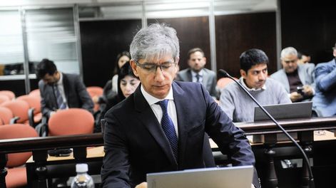 Los Andes | Walter bento Juez de Mendoza  durante el  día 2  del juicio en el Consejo de la Magistratura de la ciudad de Buenos Aires ArgentinaFoto Federico Lopez Claro