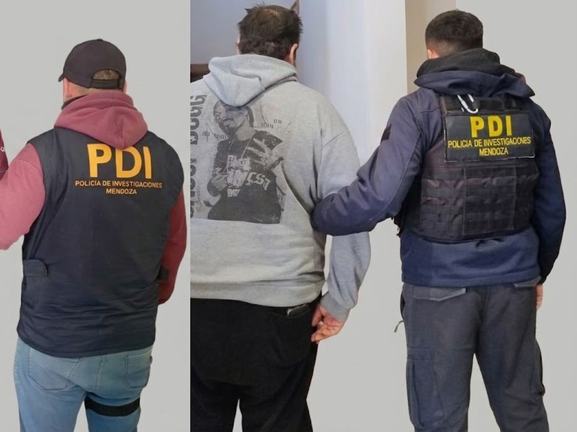 Dos de los cuatro detenidos. Gentileza Ministerio de Seguridad y Justicia.&nbsp;