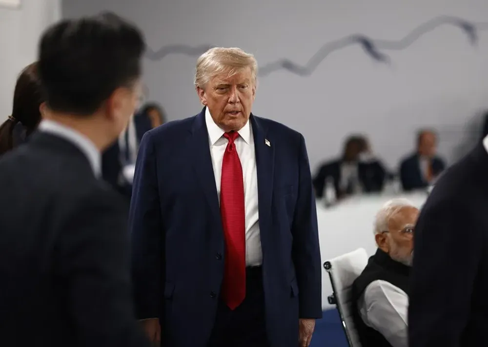 Soy el jefe: el chiste de Trump durante la última jornada de la cumbre del G7 en Francia.